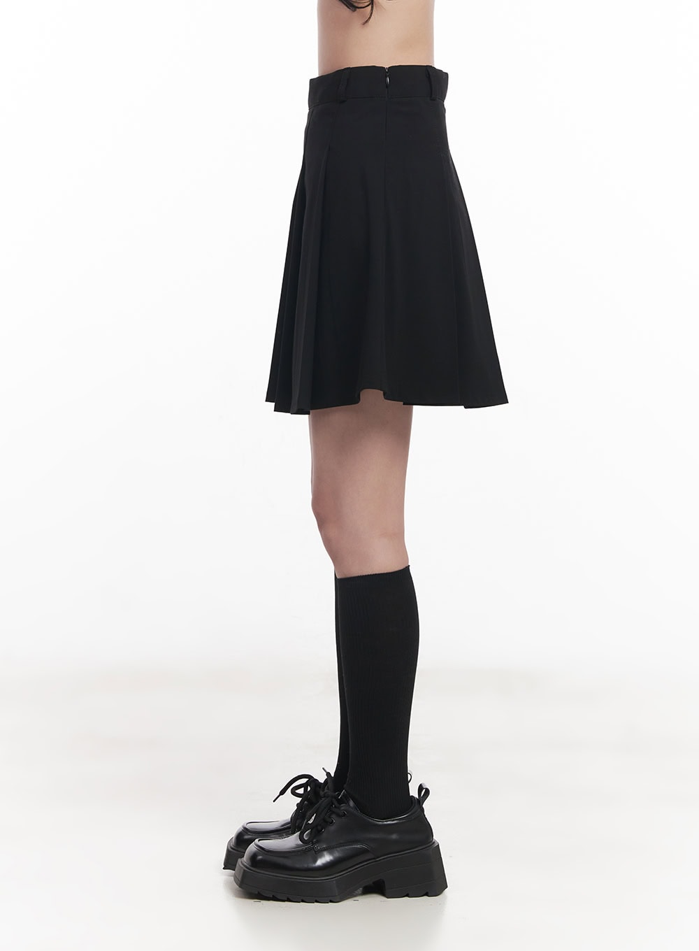 Classic Pleated Midi Skirt CY526