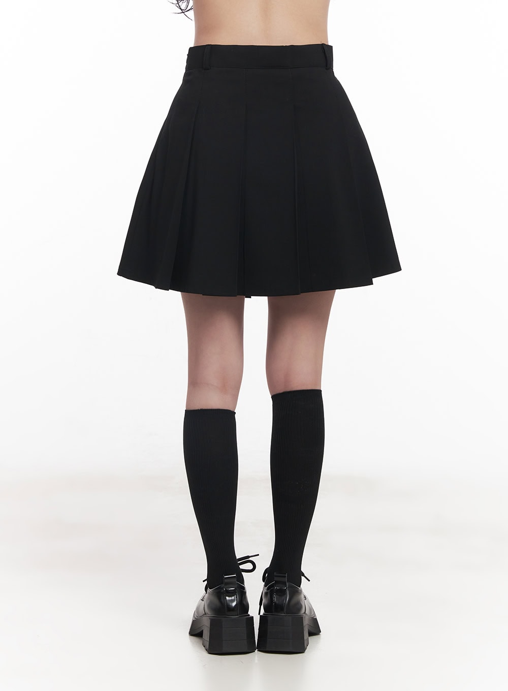 Classic Pleated Midi Skirt CY526